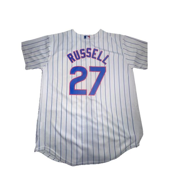 MLB Cubs Youth Jersey 27 Addison Russell Large Majestic (J20) - Picture 1 of 4